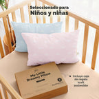 Paquete de 2 almohadas para niños de 2 años a 5,13 x 18 pulgadas (a...