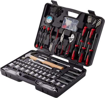 MECHMAX Juego de herramientas mecánicas de 245 piezas y kit de ench...