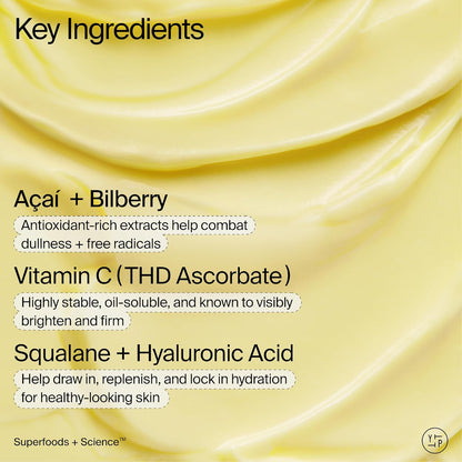 Youth To The People Superberry Hydrate + Glow Dream Mask - Hyaluron...