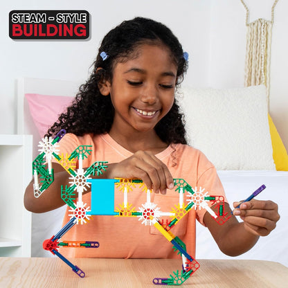 K'NEX - Set de construcción de 40 modelos, 141 piezas, juguete...