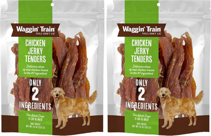 Waggin' Train Golosinas para perros, sin granos, ingredientes l...