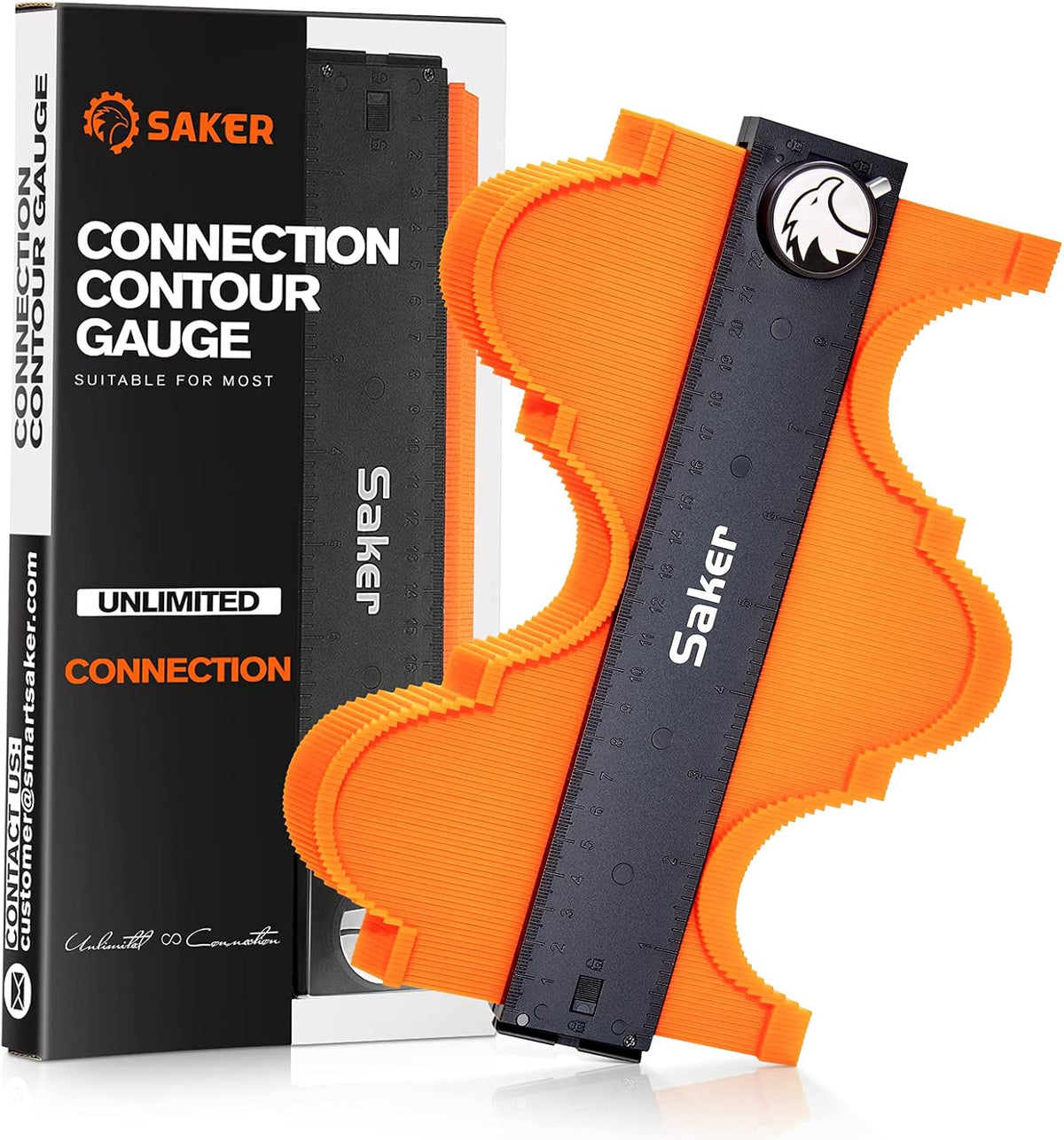 Saker - Herramienta de perfil de contorno - Bloqueo ajustable - Dup...