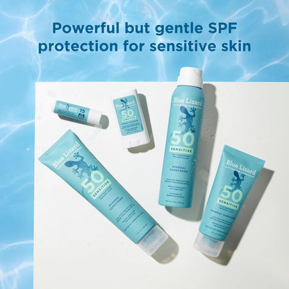 BLUE LIZARD Protector Solar Mineral Sensible en Barra con Óxido de...