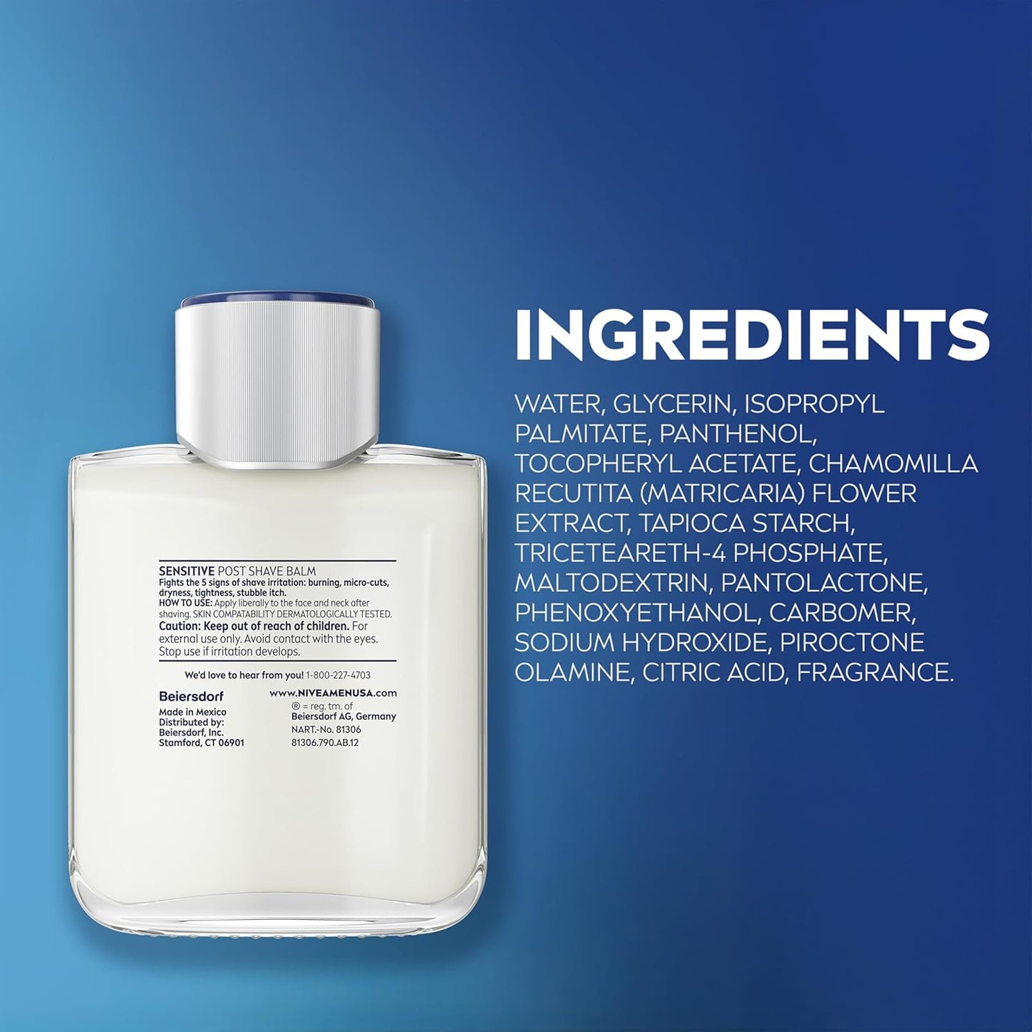 Bálsamo para después de afeitar Nivea Men Sensitive
