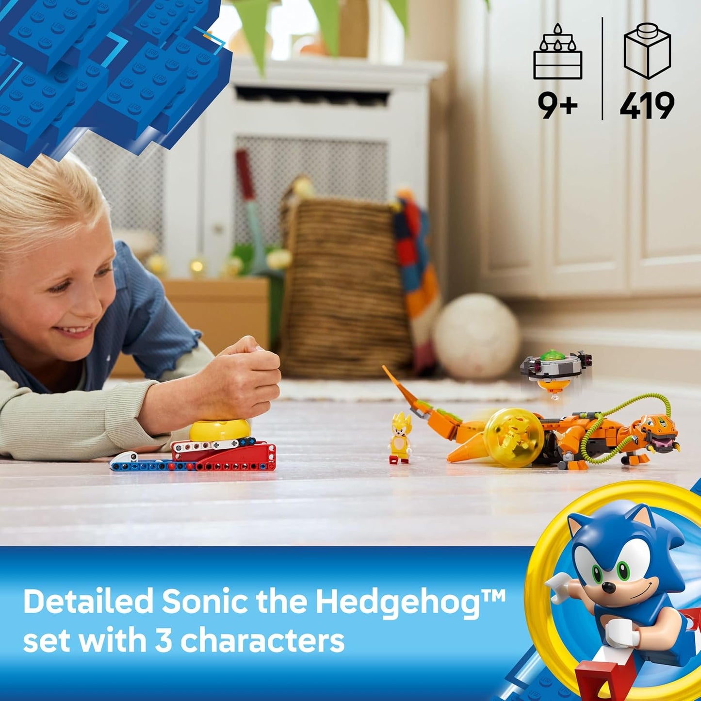 LEGO Sonic The Hedgehog Super Shadow vs Biolizard regalo
