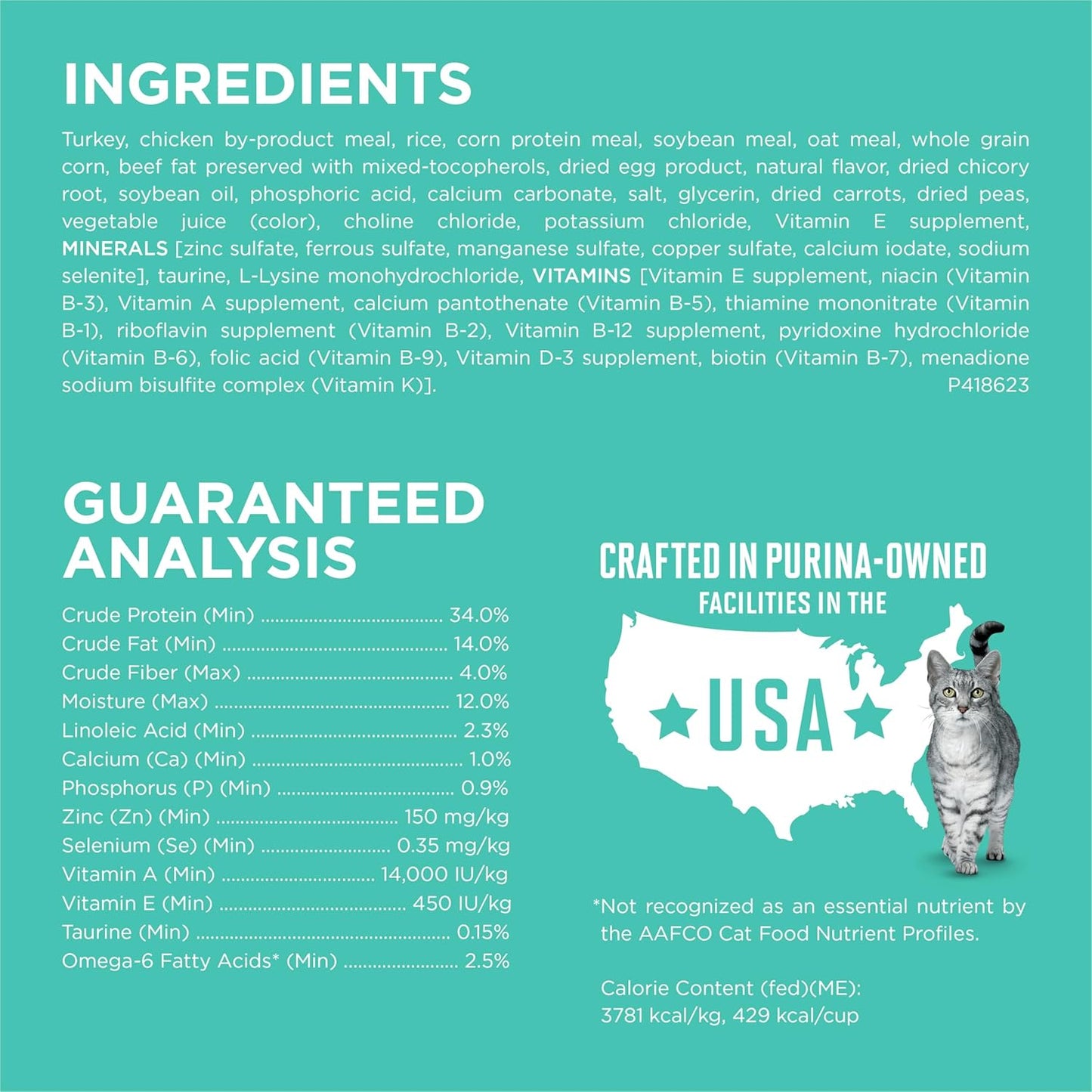 Purina ONE Estómago sensible, piel sensible, alimento seco natural...