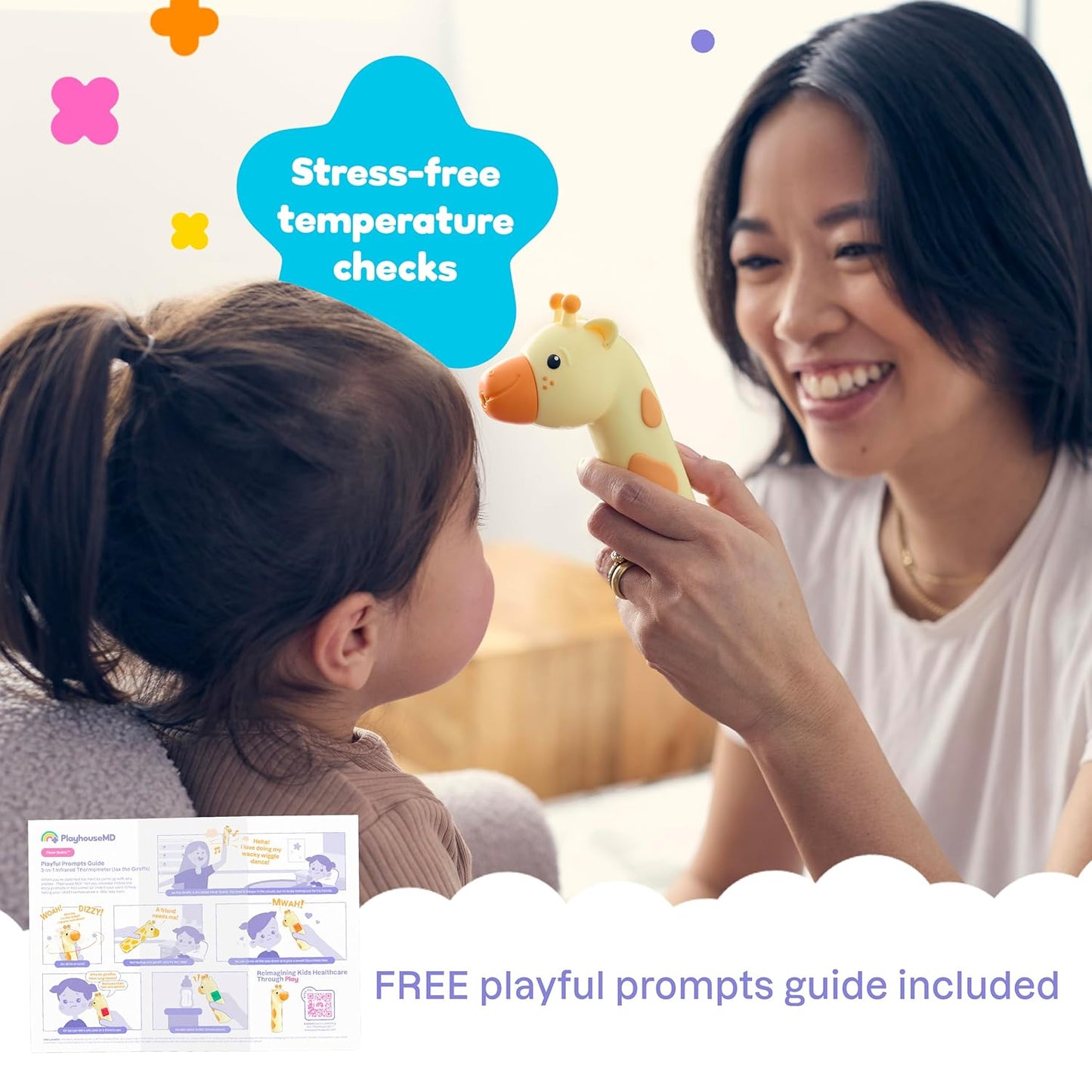 Playhouse MD Termómetro para bebés para niños \u2013 Termómetro dig...