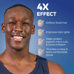 NIVEA MEN Gel de afeitado de máxima hidratación para hombres, paque...