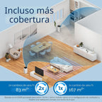 Medify MA-40 - Purificador de aire con filtro HEPA | Cobertura de 1...