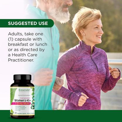 EMERALD LABS Multivitamínico 1-Diario para Mujeres 45+ - Multivitam...