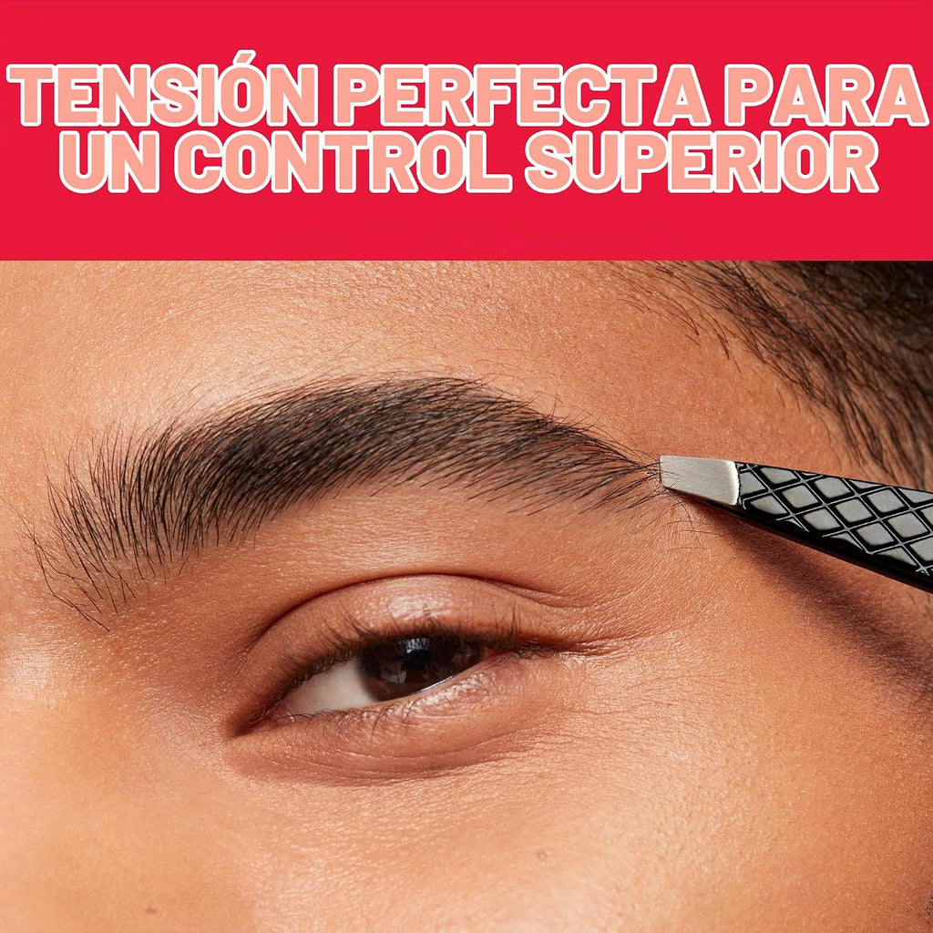 Revlon - Pinzas para cejas de acero inoxidable | Paquete de 2 | Par...