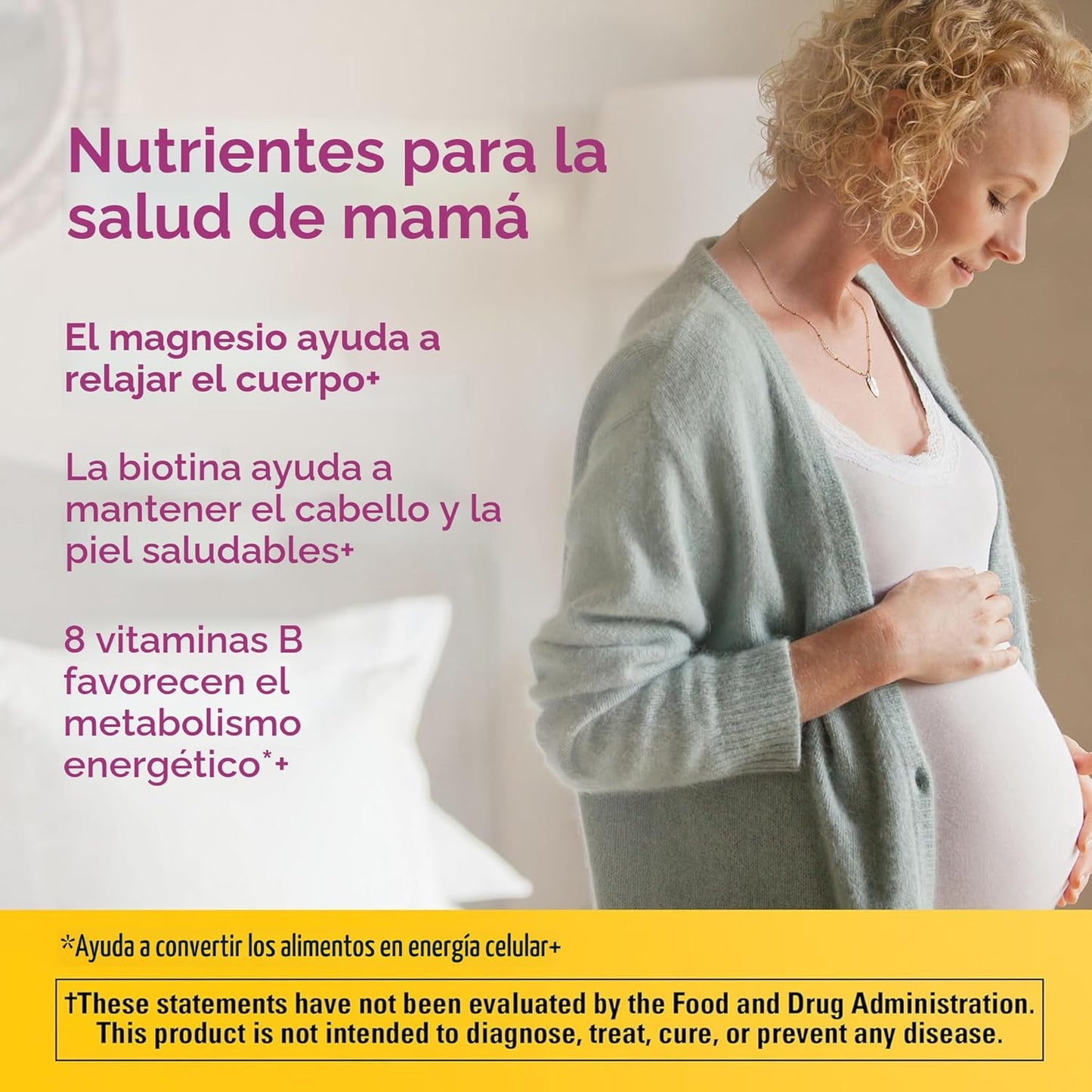 Nature Made Prenatal con ácido fólico + DHA, suplemento vitamínico...