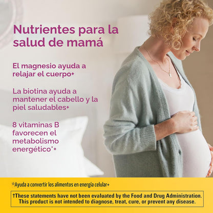 Nature Made Prenatal con ácido fólico + DHA, suplemento vitamínico...