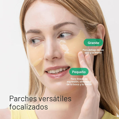 TEREZ &amp; HONOR Parches para ojos de vitamina C, 60 máscaras core...