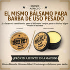 Bálsamo Honest Amish apra barba, 4 onzas, lata de rosca. | La fórmu...