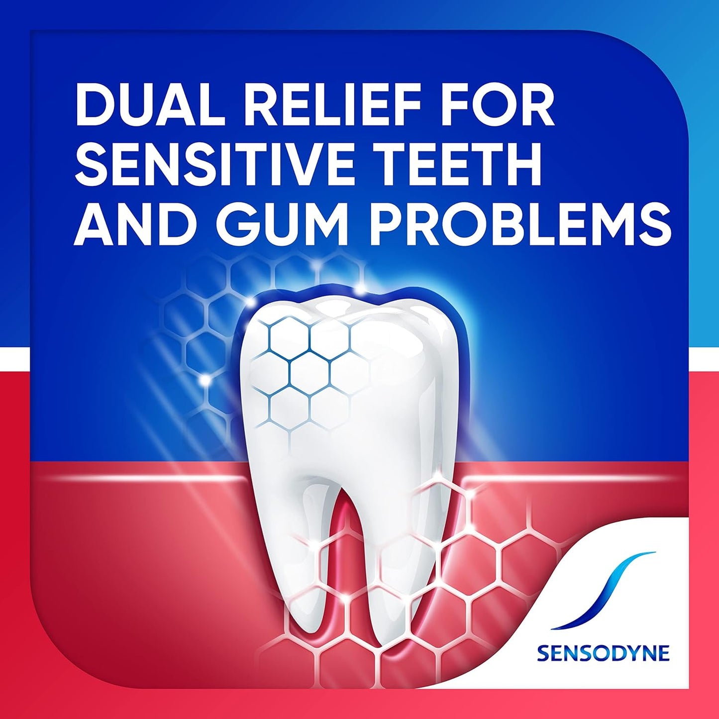 Sensodyne Sensitivity & Gum Sensitive Pasta dental para gingivitis, tratamiento de dientes sensibles, Clean & Fresh - 3.4 oz (paquete de 4)