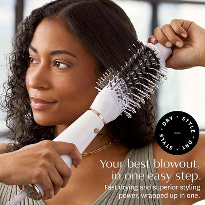 T3 AireBrush One Step Smoothing and Volumizing Hair Blow Dryer Brus...