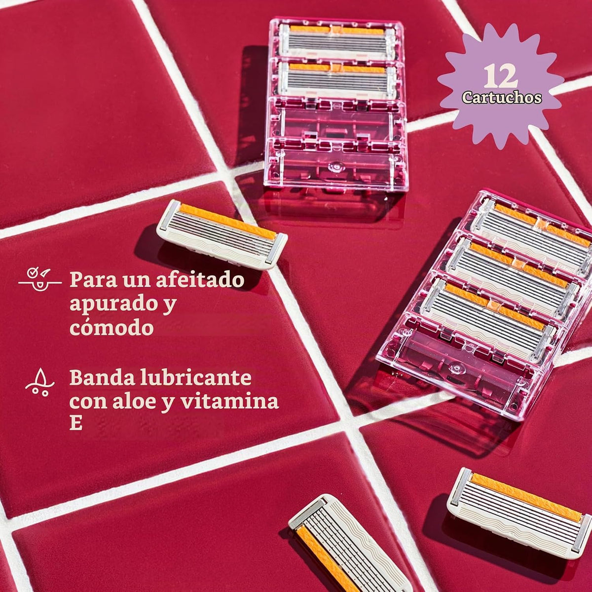 Dollar Shave Club Para mujeres | Recambios de maquinilla de afeitar...