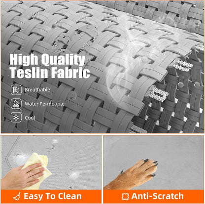 Simple Trending Cama elevada para perros grandes, catre para perros...