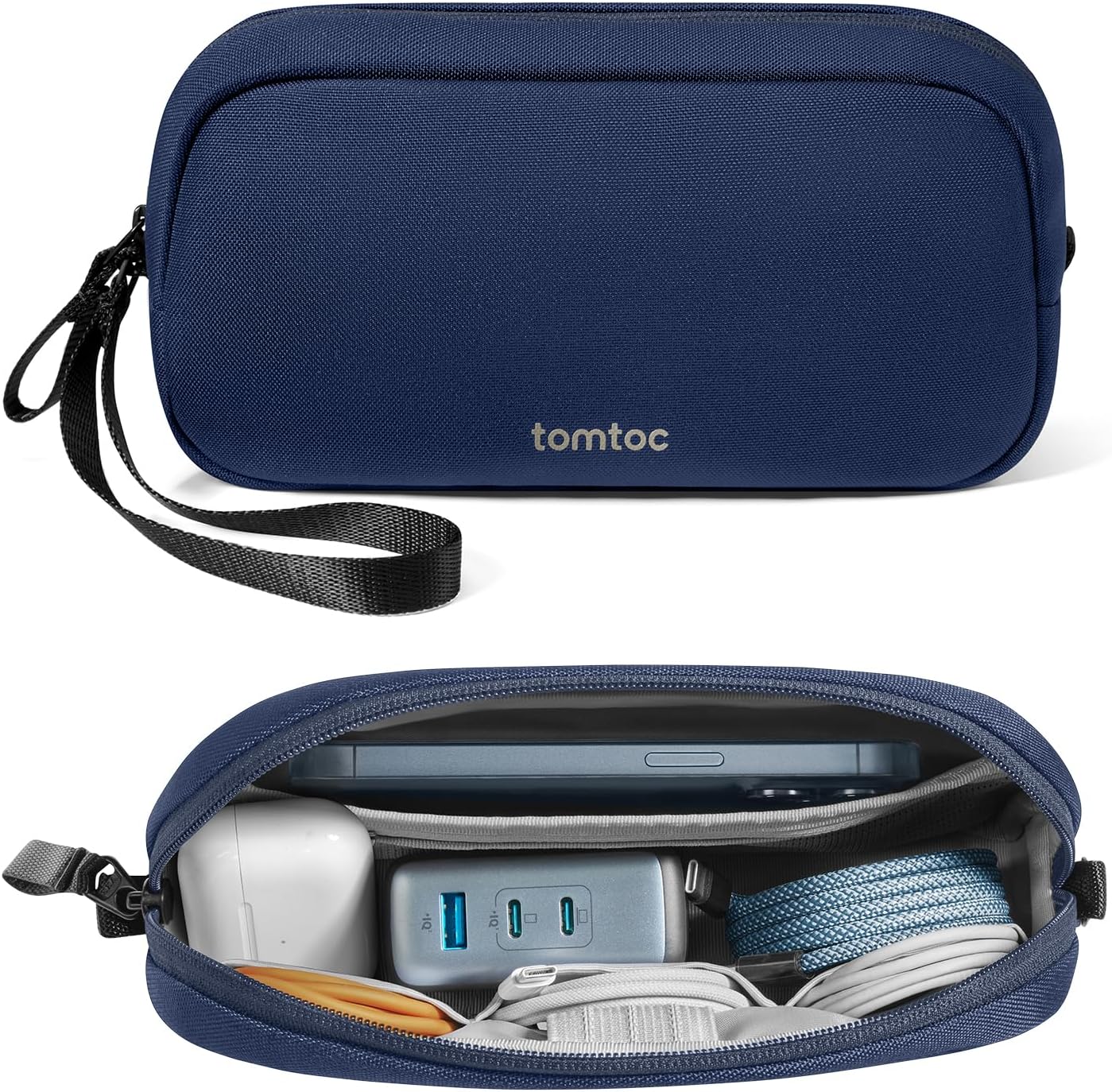 tomtoc Estuche organizador de accesorios de viaje para electrónicos...