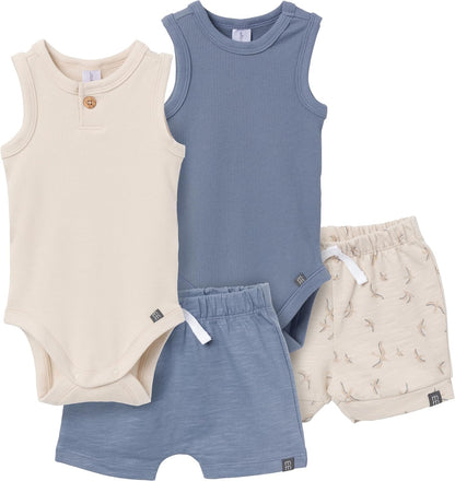 Modern Moments by Gerber Conjunto de body sin mangas y pantalones c...