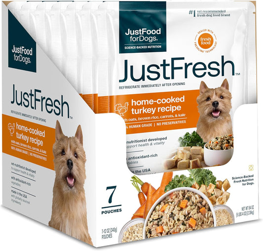 JustFoodForDogs JustFresh - Comida húmeda para perros, comidas fres...