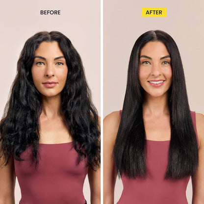 Drybar The Brush Crush - Cepillo alisador térmico para alisar el cabello, alisador de pelo para un cabello suave y sin encrespamiento, soplado con calidad de salón