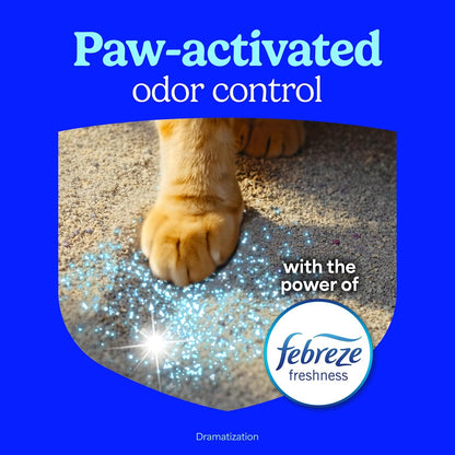 Fresh Step Advanced Extreme Clumping Litter con frescura Febreze co...