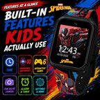 Reloj inteligente Marvel Spider-Man para niños: características div...