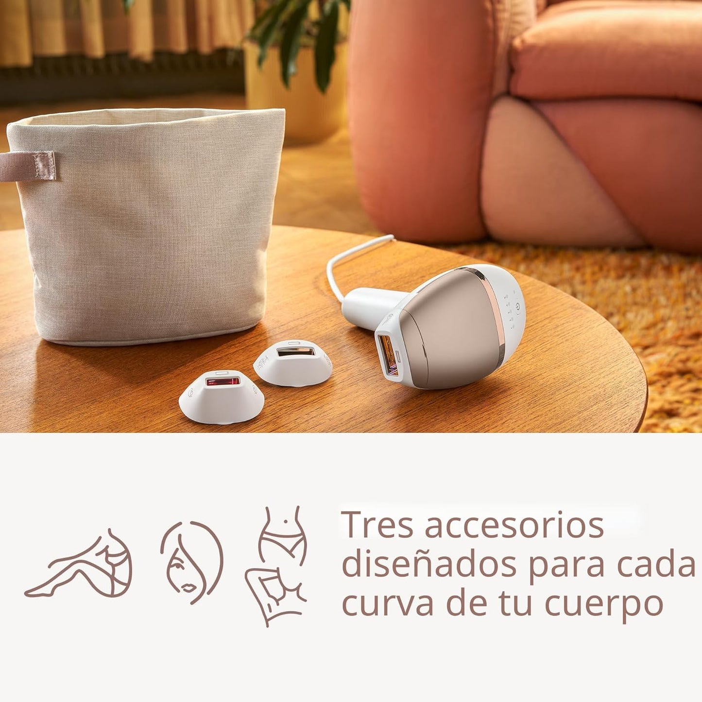 Philips Lumea Serie 8000 Dispositivo de Depilación IPL, Reducción P...