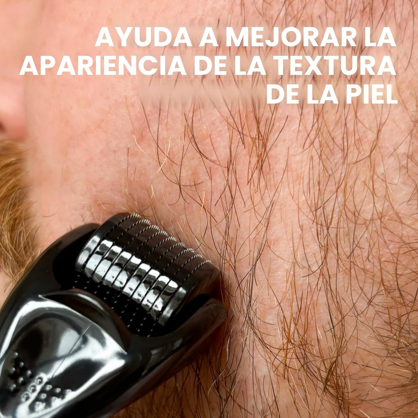 Kit mejorado de crecimiento de barba The Beard Club - Rodillo Derma...