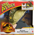Mattel Games UNO Attack Jurassic World Domination - Juego de cartas...