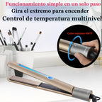 NITION - Plancha profesional de titanio para cabello, para un estil...