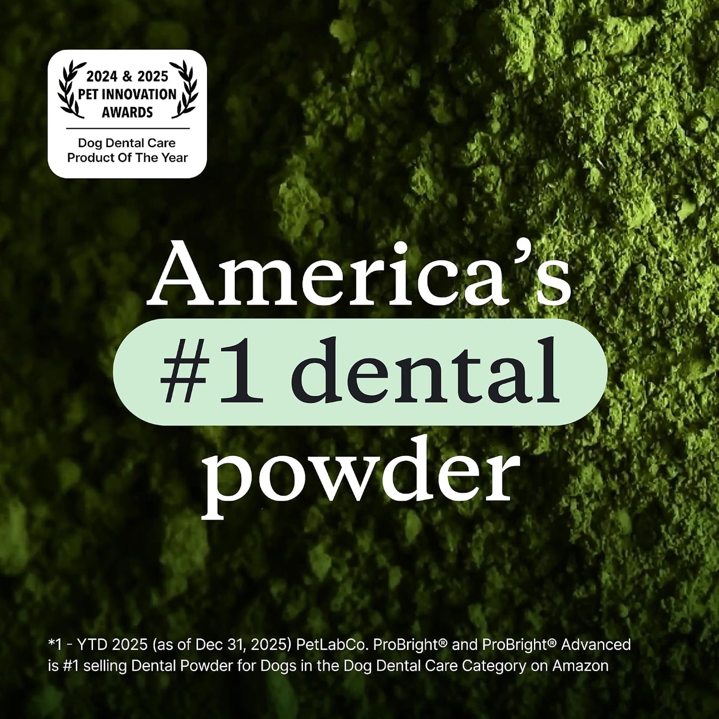 Polvo dental ProBright de PetLab Co. - Desodorante de aliento para...