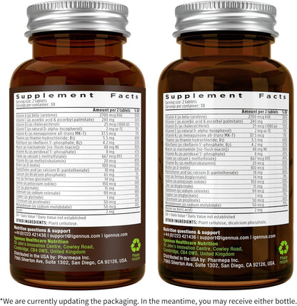 Igennus Multivitamínico Metilado de Alta Potencia para Mujeres, Ing...