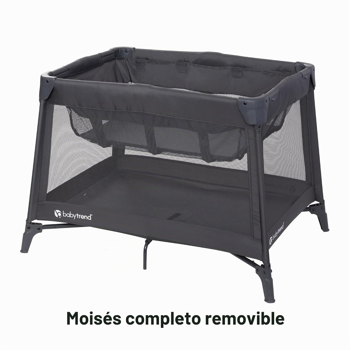 Baby Trend Sol Nursery Center® Corral para niños, color gris