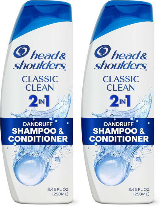 Head and Shoulders Classic Clean Champú anticaspa 2 en 1 + acondici...