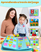 Exorany Tablero Ocupado Juguetes Montessori para Niño Niña Regalos...