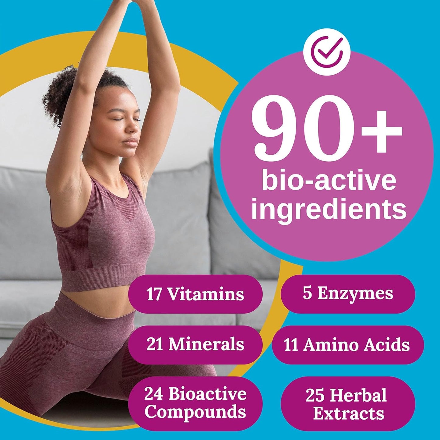 Xtendlife Total Balance Multivitamínico diario y mineral extra fuer...