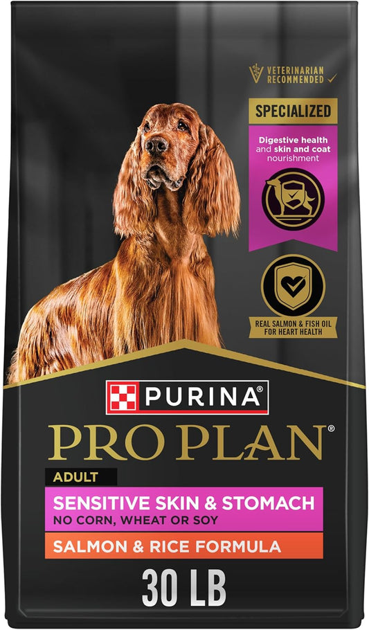 Purina Pro Plan Piel sensible y alimentos para perros estomacales c...