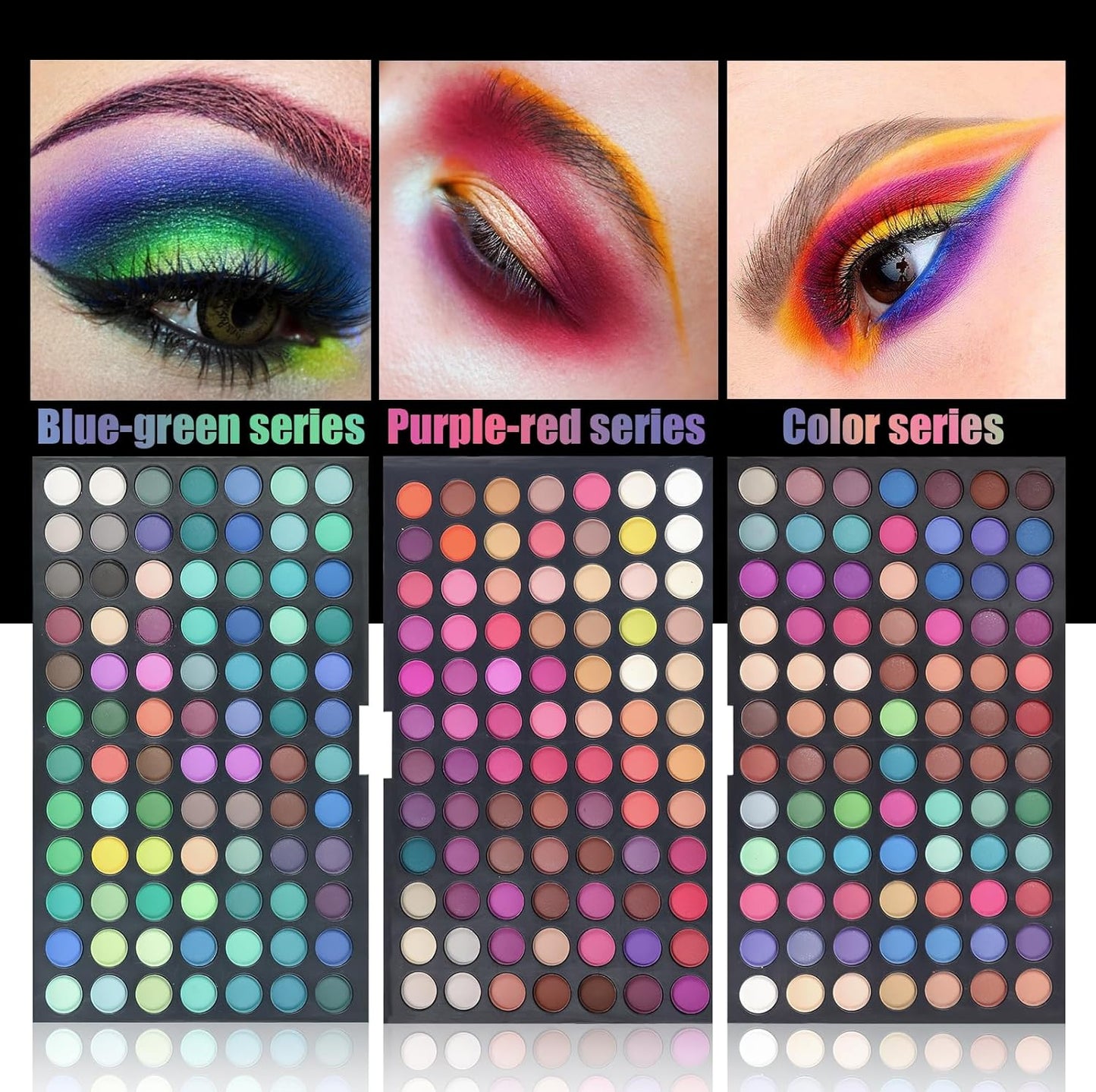 Pure Vie Paleta Profesional de Sombras de Ojos Resaltador de 252 Co...
