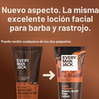 Every Man Jack Beard + Scruff Face Loción para hombres, Bourbon env...