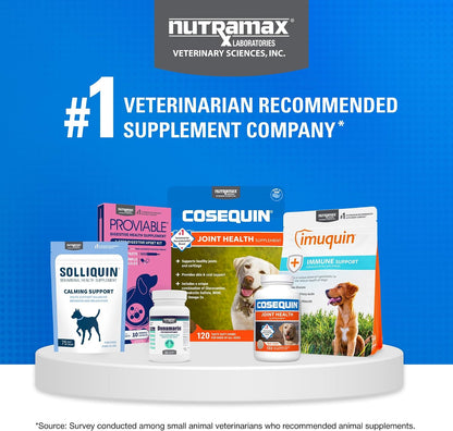 Nutramax Cosequin for Senior Dogs Suplemento de salud articular, co...