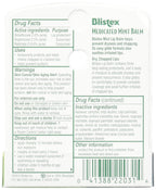 Blistex Bálsamo labial de menta medicada (paquete de 2)