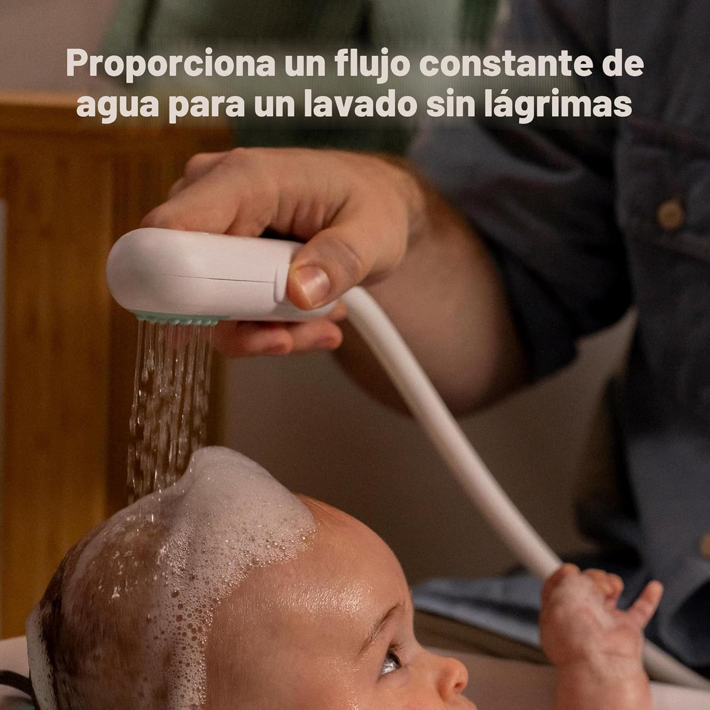 Frida Baby Control The Flow - Accesorio rociador para bañera de beb...