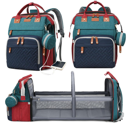 Astro alan - Mochilas para pañales con cambiador, mochila impermeab...