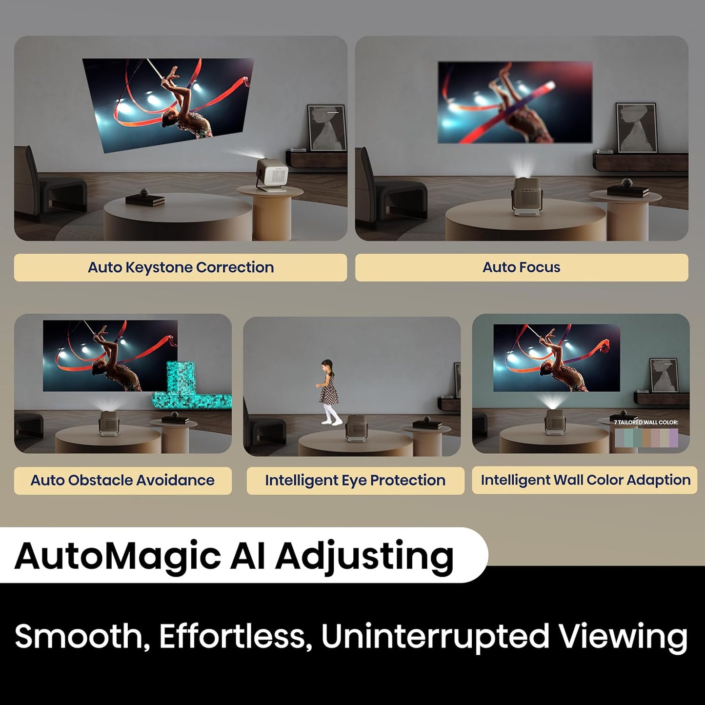 Hisense M2 Pro, proyector de estilo de vida portátil inteligente co...