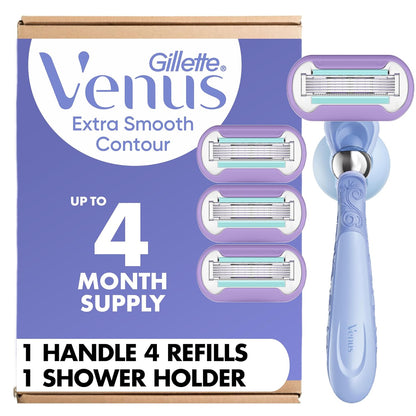 Gillette Venus Maquinilla de afeitar de contorno extra suave para m...