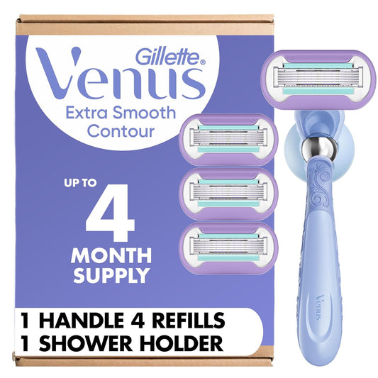 Gillette Venus Maquinilla de afeitar de contorno extra suave para m...