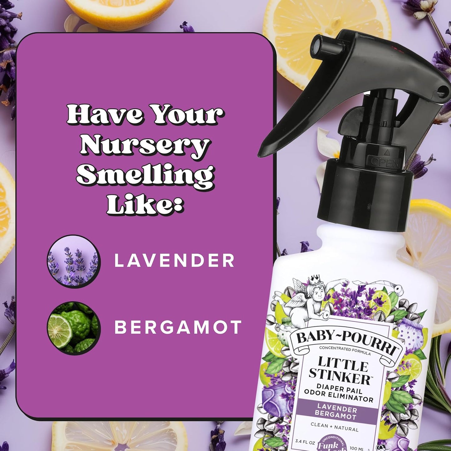 Baby-Pourri Little Stinker Spray Desodorizante para Contenedor de P...